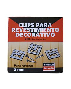 Caja grapas madera 250 unidades