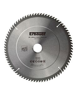 Hoja circular ø 250 mm corte fino erbauer