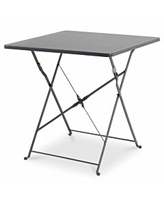 Mesa de Jard&iacute;n Plegable Gris Saba 70x70x70 cm Blooma