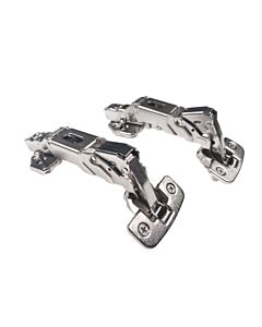 Pack 2 bisagras 165&ordm; amortiguadas para puerta cocina