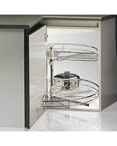 Kit 2 bandejas giratorias