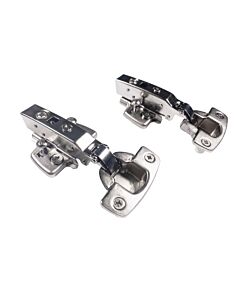 Pack 2 bisagras 95&ordm; amortiguadas puerta de cocina Star