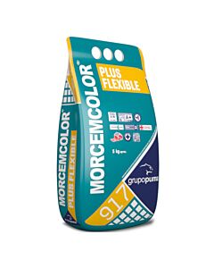 Junta morcem color plus gris hueso 5 kg