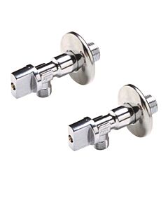 Pack 2 llaves escuadra 1/2" - 3/8"