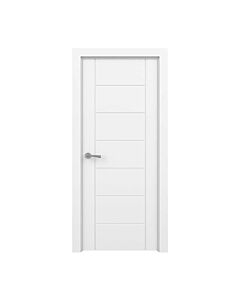 Puerta de Interior Córcega blanco derecha 203x82,5 cm