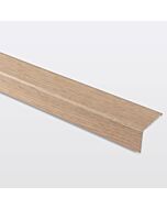 Perfil para escalón aluminio roble natural 900 mm