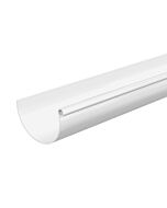 Canalón de pvc curvo blanco 125 mm