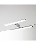 Aplique de baño cromado yuma 30cm