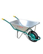 Carretilla de metal galvanizada 90 l