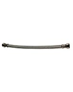 Latiguillo acero inox m 3/8" - h 3/8" 40 cm